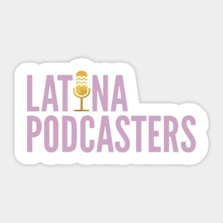 Latina Podcasters Sticker